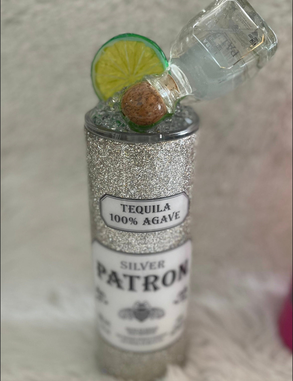 Tequila Tumbler, Personalized Tumbler for Tequila Drinker, Alcohol